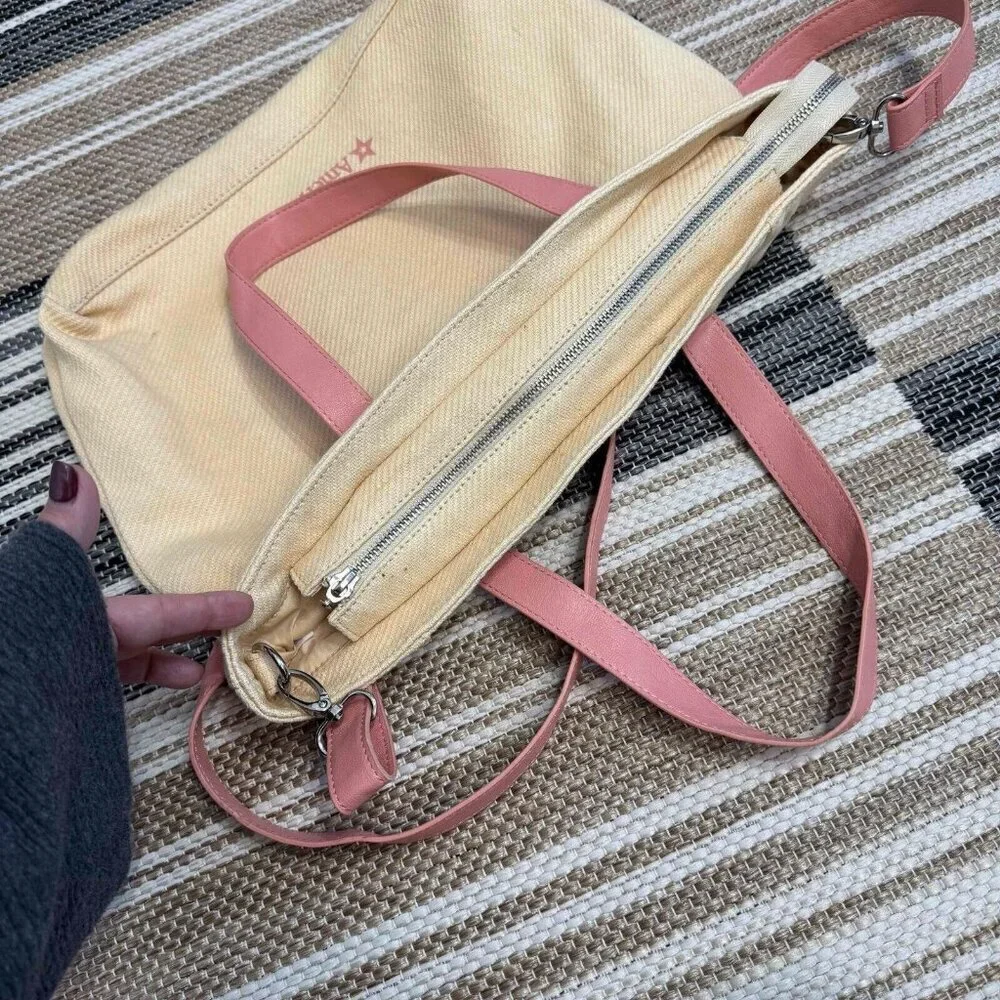 American Girl Blaire Home Grown Floral Crossbody Tote Cream One Size